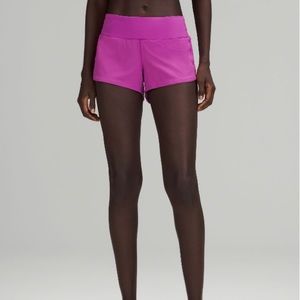 Lululemon Speed Up Low Rise Shorts | size 8 | 2.5”
